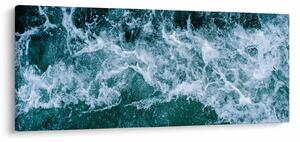 Tablou - Valuri oceanice (120x50 cm)