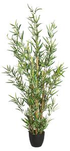 Flori artificiale, bambus in ghiveci, 120 cm