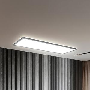 B.K. Licht Panou LED Slim telecomandă RGBW, 58 x 20 cm, negru, iluminare din spate, reglabil, Negru, Studiu / Birou, Plastic