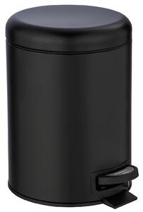Cos de gunoi LEMAN, negru, 5 L, Wenko