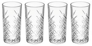 Set 4 pahare inalte, 450 ml