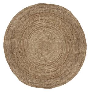 Covor decorativ rotund, pânză, Ø 120 cm