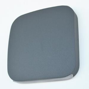 AILATI Aplică LED pentru exterior Astuccio gri închis, Negru, Metal, Modern