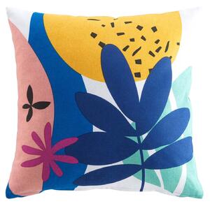 Perna decorativa din bumbac cu imprimeu PAPAYA, 45 x 45 cm