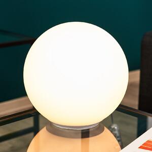 Artemide Dioscuri lampă de masă sferică 25 cm, reglabil, Alb, Camera de zi / sufragerie, Sticlă, Design