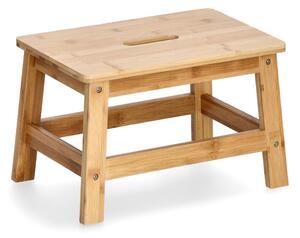 Taburet din bambus, 38,5 x 26 x 25 cm