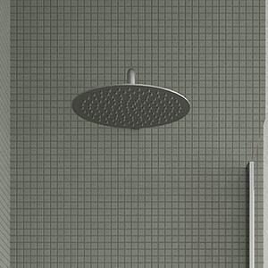 Oltens Vindel cap de duș 30x30 cm rotund nichel 37006910