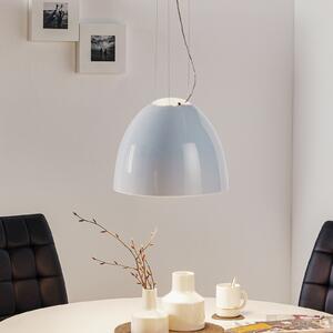 Artemide Nur Mini Gloss lampă suspendată albă, reglabil, Alb, Camera de zi / sufragerie, Metal, Design