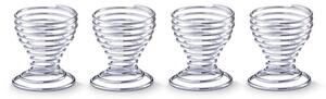 Suporturi metalice pentru ouă, set 4 bucati, ZELLER