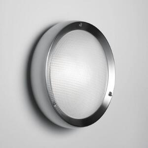 Artemide Niki Aplică de exterior din oțel inoxidabil satinat, reglabil, Metalic, Metal, Modern