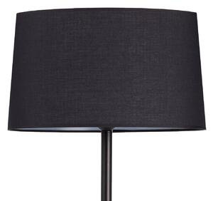 Aluminor Mikados LS lampadar, elemente din oțel și lemn, Negru, Camera de zi / sufragerie, Metal, Modern