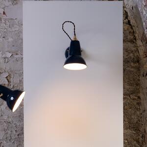 Anglepoise Original 1227 Brass perete albastru, reglabil, Albastru, Camera de zi / sufragerie, Metal, Design industrial