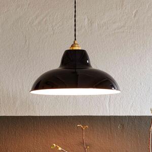 Anglepoise Lampă suspendată Original 1227 Brass Midi Wide, negru, reglabil, Negru, Camera de zi / sufragerie, Metal, Design