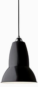 Anglepoise Original 1227 Midi suspendată neagră, reglabil, Negru, Camera de zi / sufragerie, Metal, Design
