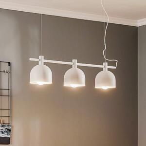 ALDEX Lampă suspendată 976, 3 becuri, alb, reglabil, Alb, Camera de zi / sufragerie, Metal, Scandinavă