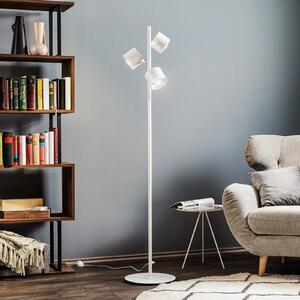 ALDEX Lampadar Bot, alb, 3 becuri, Alb, Camera de zi / sufragerie, Metal, Modern