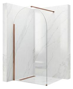 Rea Heaven, Paravan de duș walk-in 90 cm, cupru mat, REA-K6686