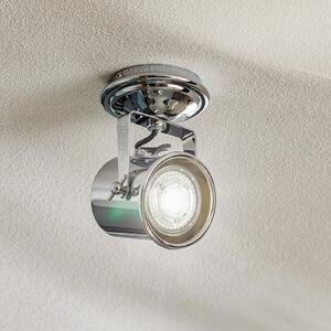 Argon Spot de tavan Canico, 1 bec, crom, reglabil, Metalic, Camera de zi / sufragerie, Metal, Modern