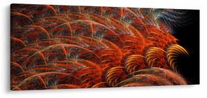 Tablou - Pene de imitație abstractă (120x50 cm)