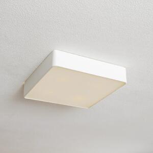 Argon Plafonieră Oro din oțel și sticlă, albă, 35 cm, reglabil, Alb, Camera de zi / sufragerie, Metal, Modern