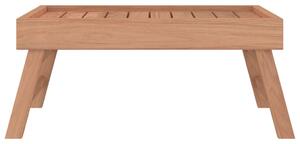 Tavă pliabilă, 55x35x25 cm, lemn masiv de tec