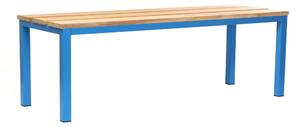 Bancă pentru dressing 150 x 35 x 45 cm, albastru - RAL 5012