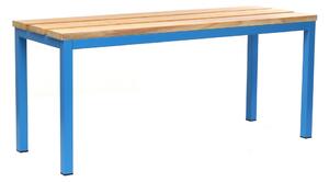 Bancă pentru dressing 100 x 35 x 45 cm, albastru - RAL 5012