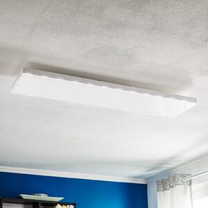Briloner Frameless cer înstelat LED CCT, 100x25cm, reglabil, Alb, Camera de zi / sufragerie, Plastic, Modern