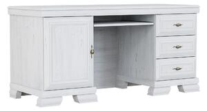 Set de mobilier Parma B125Pin Anderson, Cu dulap, Cu masa de birou, Cu componente suplimentare, Părți separate, Sticlă, PAL laminat