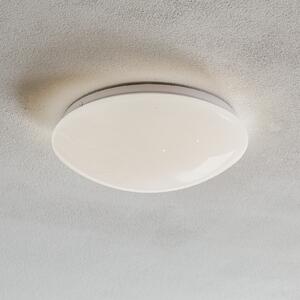 Briloner Moon LED plafonieră cu LED-uri, decor stele, RGBW, reglabil, Alb, Camera de zi / sufragerie, Plastic, Modern