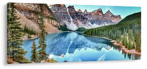 Tablou - Lacul Moraine (120x50 cm)