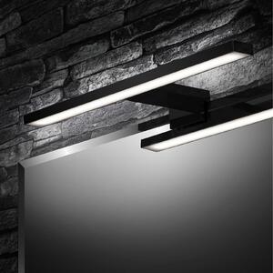 Briloner Lumină cu LED pentru oglindă Dun Brilo, IP44, lățime 30 cm, Negru, Baie, Metal, Modern