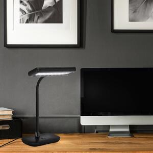 Briloner 7488-015 lampă de birou LED negru 6.500K, Negru, Studiu / Birou, Plastic