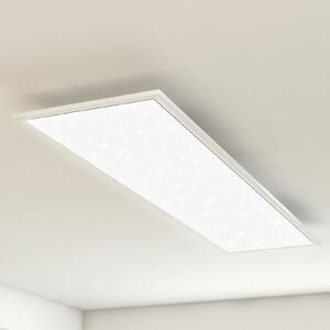 Briloner Pallas panou LED, alb, reglabil, CCT, 119,5x29,5cm, reglabil, Alb, Camera de zi / sufragerie, Plastic, Modern