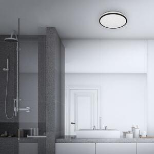 Briloner Plafonieră cu LED 3403-015, decor stea, 4.000K, Alb, Baie, Plastic, Modern
