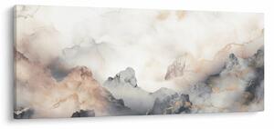 Tablou - Munte abstracție cu textura de marmură (120x50 cm)