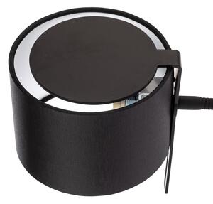 BRUMBERG 58152080 aplică cu braț flexibil, reglabil, Negru, Camera de zi / sufragerie, Metal, Modern