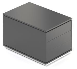 Container Creator 90,4 x 53,6 cm, 2 module - stânga, alb / antracit