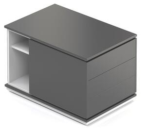 Container Creator 90,4 x 53,6 cm, 2 module - dreapta, alb / antracit