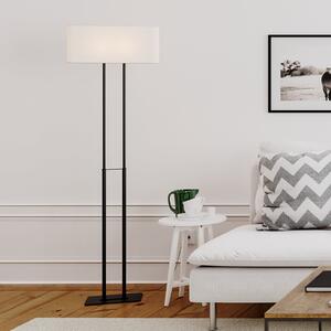 By Rydéns Luton lampadar, alb/negru, 150cm, Alb, Camera de zi / sufragerie, Țesătură / Textil, Modern