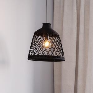 By Rydéns Lucena lampă suspendată, negru, reglabil, Negru, Camera de zi / sufragerie, Țesătură / Textil, Casă de țară / Rustic