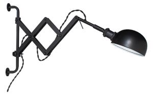By Rydéns Aston lampă tip foarfece cu cablu, Negru, Camera de zi / sufragerie, Metal, Modern