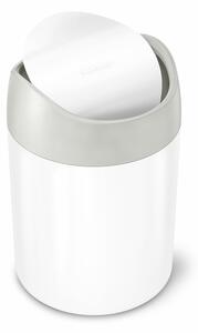 Coș de gunoi de masă Mini 1,5 l, alb