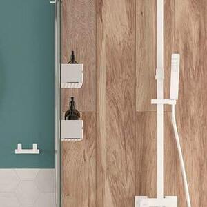 Deante Mokko raft de duș pentru cabină 25 cm alb ADMA54K
