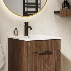 Elita Qubo Plus lavoar cu dulap 40.5 cm nucă RE020400147060
