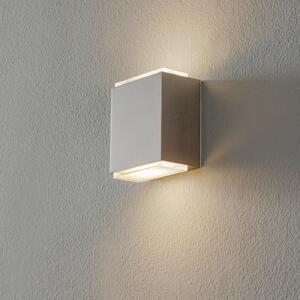 BEGA 23013 aplică LED 3.000K 9cm 510lm oțel, Metalic, Hol, Metal, Modern, Priză de perete sus / jos
