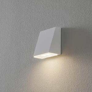 BEGA Bega 78047 Aplică de perete trapezoid 3000K 9cm alb 255lm, Alb, Hol, Metal, Modern, Soclu de perete jos