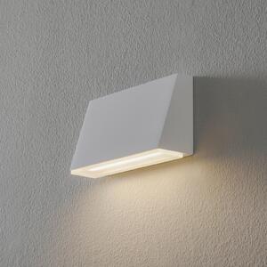 BEGA Bega 50071 Aplică de perete trapezoid 3000K 18cm alb 770lm, Alb, Hol, Metal, Modern, Soclu de perete jos