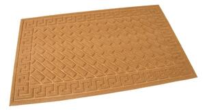 Covoraș pentru curățare textil Bricks Deco 45 x 75 x 1 cm, maro