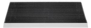 Covoraș pentru curățare exterior cu contur din aluminiu Outline 40 x 60 x 2,2 cm, negru